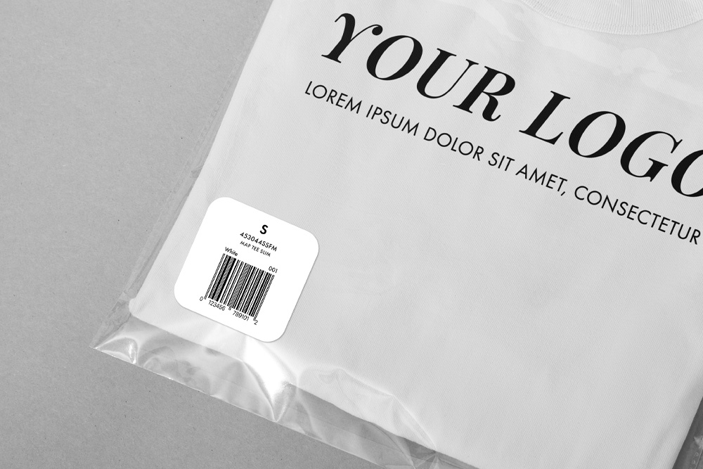 Barcode stickers &ndash; labelling products with barcode labels for easier order picking